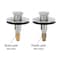 Danco Danco 2 in. Brushed Nickel Brass Lift Plug and Drain 89258 - alternate 3